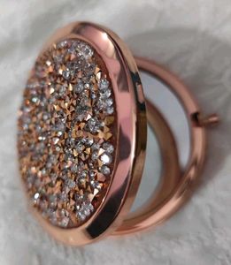 Mac Studded Rose Gold Compact Mirror