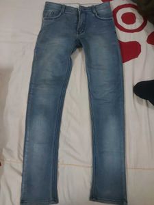 Classic Light Wash Denim Jeans