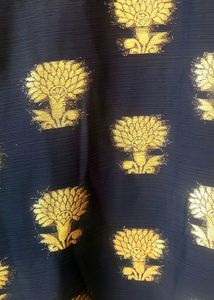 Ethnic Gold And Black Kurti With Dupatta