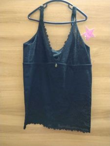 🕸️Lace Goth Black Cami Top🕸️