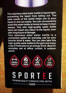 Brand New Stainless steel Water Bottle