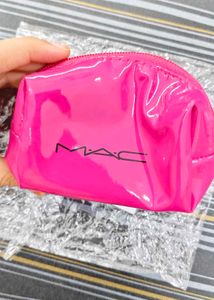 MAC Pink Cosmetic small pouch