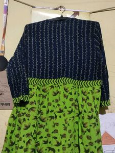 Stylish Kurta with Unique Print