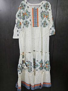 Boho Floral Print Maxi Dress