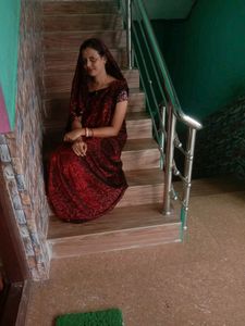 New Saree Only Wear In Photo Click Time