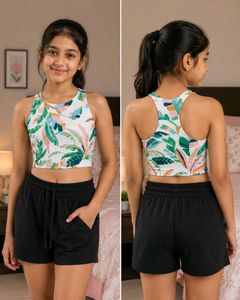 Old Navy Active Floral Crop Top