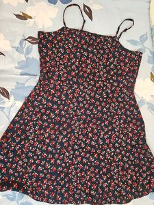 Floral Print Mini Dress