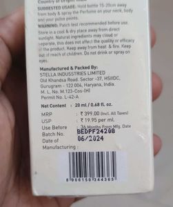Bellavita DATE WOMEN EDP Perfume for Woman