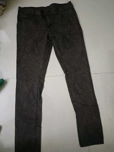 2 piece Paisley Patterned Slim Fit Jeans