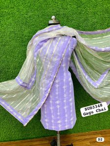 Lavender Color Allover Suit