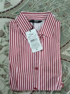 Striped Button-Down Shirt