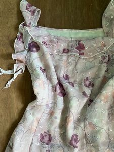 pink lavender dress