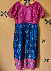 crush ikkat dress