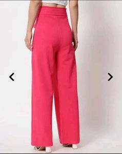 Hot Pink Wide Leg Pants