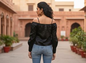 Bebe off shoulder party top(new with tags)