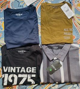 Men's SHEIN T-Shirt Bundle