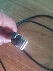 Black Micro USB Charging Cable