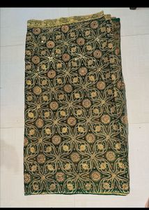 Stunning Emerald Green Embroidered Saree
