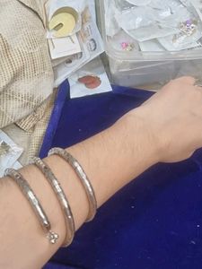 Elegant Silver Plated Bracelet or cuff