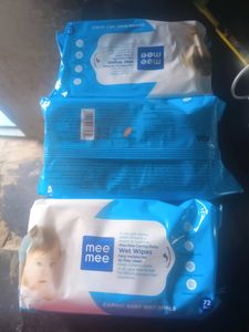Baby Wipes 3 Pack 72 Piece