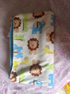 Adorable Animal Print Baby Blanket