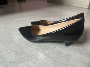Elegant Black Patent Heels