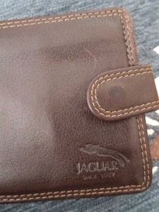 Genuine Leather Jaguar Wallet