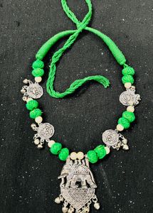 Boho Elephant Necklace Set