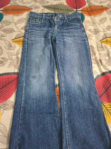Classic Blue Flare Jeans