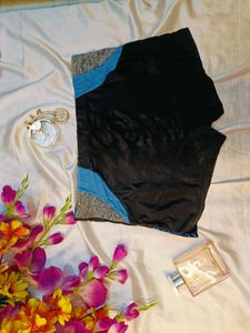 🇳🇿💫🎀Men's Black &amp; Blue Athletic Shorts