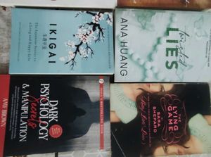 Mixed Fiction Book Bundle + a mini scrapbook