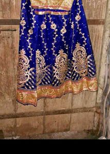 Elegant Blue Lehenga