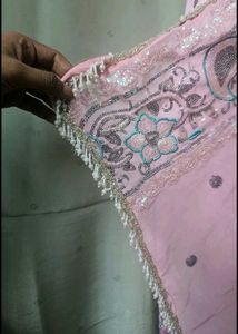 Beautiful Pink Embroidered Kurta Set