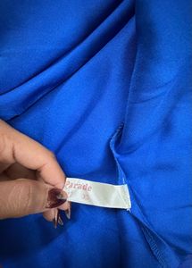 Pinterest inspired Satin Strappy Back Party Dress