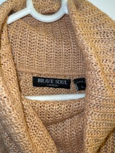 Wheat Coloured Oversized Neck