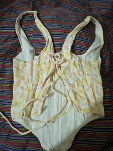 Floral Corset Top