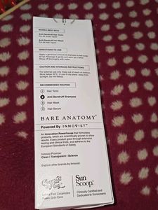 Bare Anatomy Anti-Dandruff Shampoo