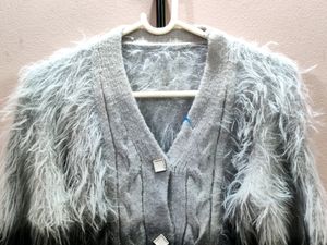 women's imported cardigan with a Vneck