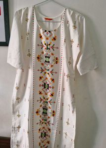 Boho Embroidered Tunic Top