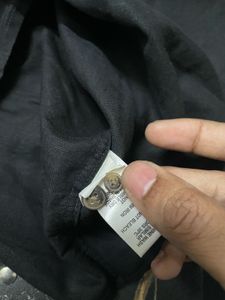 Red Tape Black Button-Down Shirt