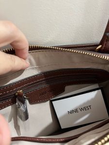 Nine West Chic Brown Crossbody Bag