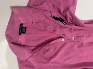 Ralph Lauren Pink Polo Dress with Logo