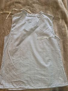 Chic Sleeveless Printed Top