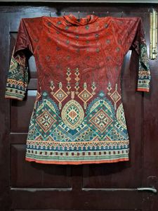 Elegant Velvet Printed Co-ord Set