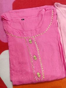 Pink Kurta Set - Elegant &amp; Stylish