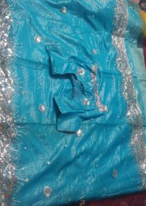 Stunning Teal Sequined Outfit