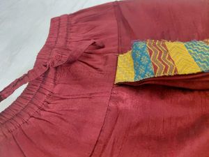 Ethnic Jacket and Maroon Dhoti Pants