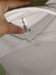 Hey This Is The Crop Top In White From Aahwan