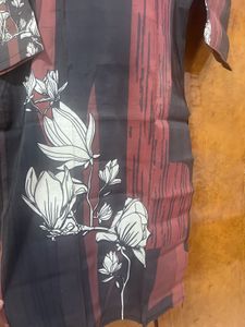 Stylish Floral Print Kurta