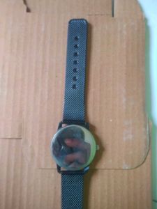 Lord Shiva Design Black Watch